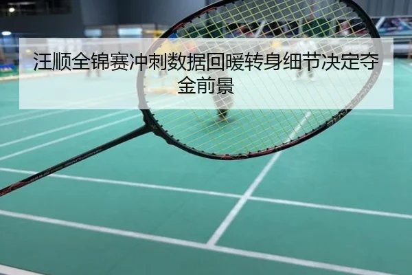 汪顺全锦赛冲刺数据回暖转身细节决定夺金前景